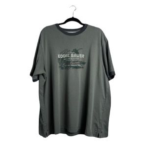 Men’s green Eddie Bauer graphic tee size XXL